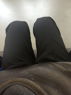 「アイテム（スーツパンツ）」を使った、TTさん（メンズ・173cm・20代）の秋コーディネート