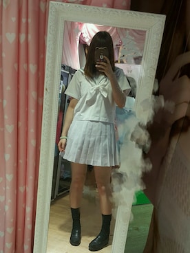 ٩(๑´0`๑)۶沐霏さんのコーディネート