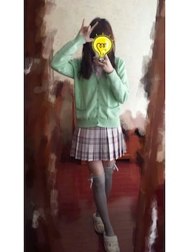 ٩(๑´0`๑)۶沐霏さんのコーディネート