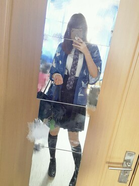 ٩(๑´0`๑)۶沐霏さんのコーディネート