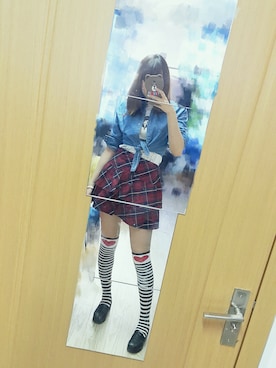 ٩(๑´0`๑)۶沐霏さんのコーディネート