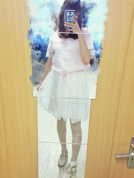 ٩(๑´0`๑)۶沐霏さんのコーディネート