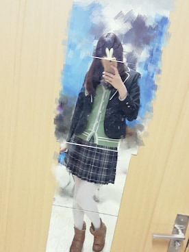 ٩(๑´0`๑)۶沐霏さんのコーディネート