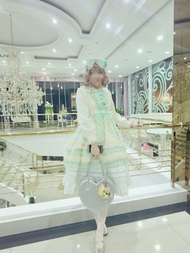 ٩(๑´0`๑)۶沐霏さんのコーディネート