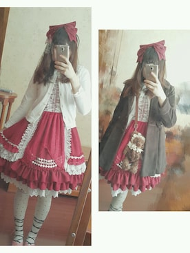 ٩(๑´0`๑)۶沐霏さんのコーディネート