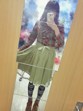 ٩(๑´0`๑)۶沐霏さんのコーディネート