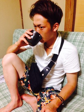 まっちゃん☆さん（メンズ・172cm）の夏コーディネート