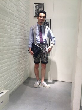 haraShinさん（メンズ・166cm）の夏コーディネート