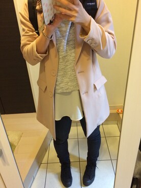 YuimarLさん（レディース・163cm）の冬コーディネート