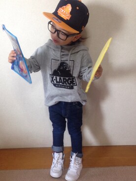 「子供服」｜ru_iiさん（キッズ・100cm）の冬コーディネート