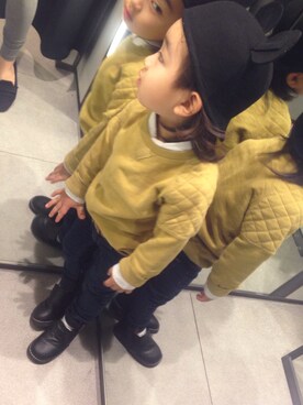 「子供服」｜ru_iiさん（キッズ・100cm）の冬コーディネート