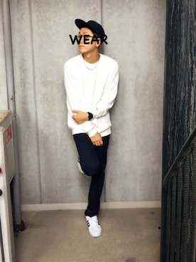 「BEAUTY&YOUTH UNITED ARROWS（ビューティーアンドユースユナイテッドアローズ）の＜G-SHOCK＞ DW-D5600P-1JF/腕時計（アナログ腕時計）」を使った、dejiさん（メンズ・176cm）の夏コーディネート