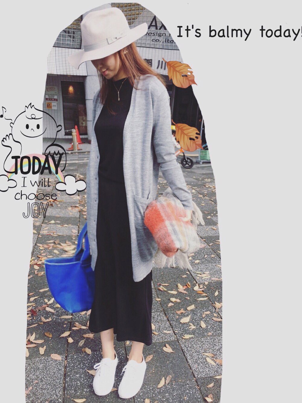 「keds、GU、サロンペット、MARC BY MARC JACOBS、hat、WEGO、UNIQLO」｜「Another Editionのアイテム（その他、その他）」を使った、M☺︎kiさん（レディース・163cm）の秋コーディネートの1枚目の写真