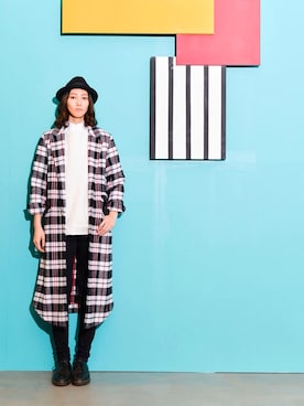 「PAMEO POSE（パメオポーズ）のアイテム（その他アウター）」を使った、PAMEO POSEさん（レディース・160cm）の冬コーディネート