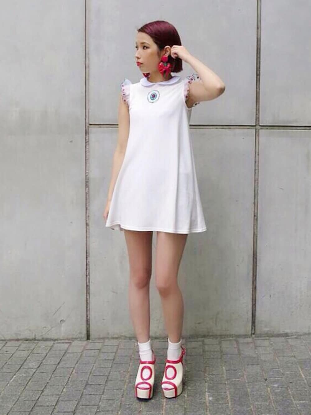 PAMEO POSE（パメオポーズ）の「MISS LITTLE ROSE ONE PIECE DRESS 