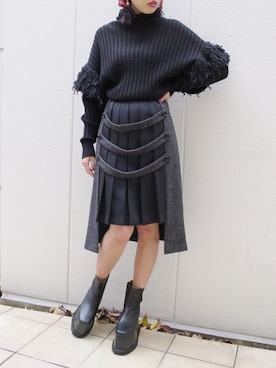 PAMEO POSEさん（レディース・160cm）の冬コーディネート