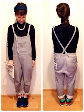 なかちゃんさん（レディース・154cm）の冬コーディネート