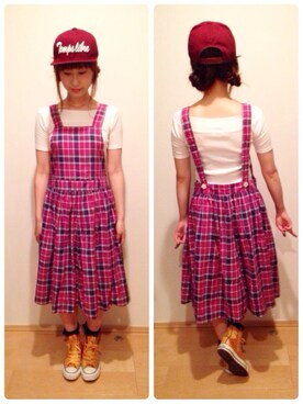 なかちゃんさん(レディース・154cm)の夏コーディネート