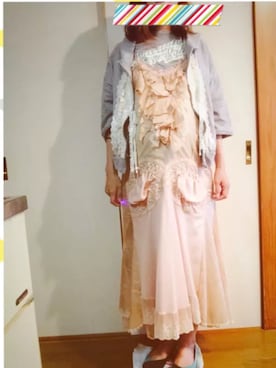 「no brand（ノーブランド）のアイテム（パーカー、グレー系）」を使った、ミックスジュースさん（レディース）の冬コーディネート