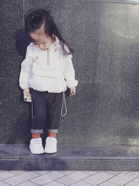 Chloeeeeeeng410さん（キッズ・90cm）の春コーディネート