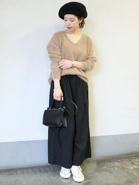 akiさん（レディース・158cm）の冬コーディネート