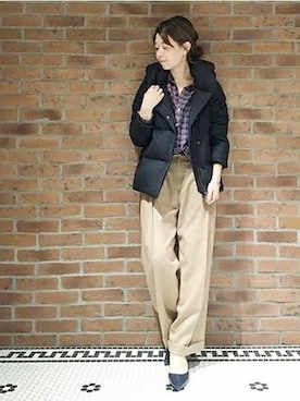 akiさん（レディース・158cm）の冬コーディネート