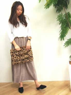 MiZUKiさん（レディース・156cm）の夏コーディネート