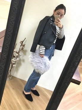 MiZUKiさん（レディース・156cm）の秋コーディネート