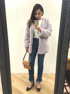 MiZUKiさん（レディース・156cm）の秋コーディネート