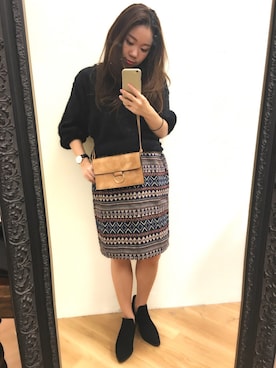 MiZUKiさん（レディース・156cm）の秋コーディネート