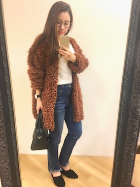 MiZUKiさん（レディース・156cm）の秋コーディネート