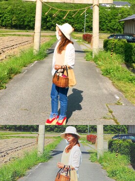 りほさん（レディース・160cm）の春コーディネート