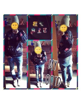 「AIR JORDAN（エアジョーダン）のアイテム（スニーカー、ホワイト系）」を使った、Maaareさん（レディース・173cm）の春コーディネート