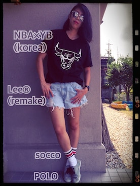 「G-SHOCK」｜Maaareさん（レディース・173cm）の夏コーディネート