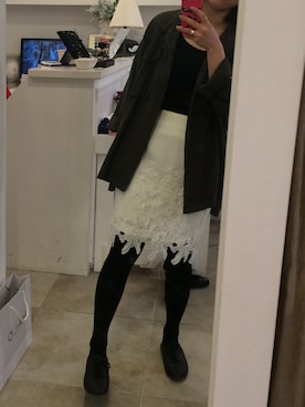 「thisisneverthat（ディスイズネバーザット）のアイテム（その他）」を使った、closerさん（レディース・155cm）の春コーディネート