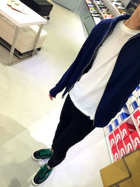 「アイテム（パーカー）」を使った、LB_KEIさん（メンズ・175cm・10代）の春コーディネート