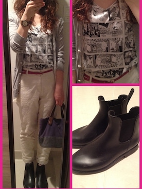 杉古墳さん（レディース・157cm）の秋コーディネート