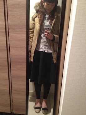 杉古墳さん(レディース・157cm)の冬コーディネート