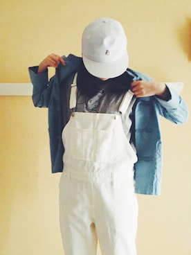 桃さん（レディース・161cm）の春コーディネート