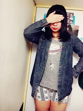 「Planet」｜林鴿さん（レディース・152cm）の秋コーディネート