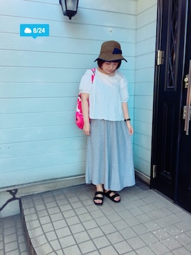 yukoさん(レディース・156cm)の夏コーディネート
