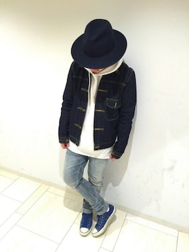 はぎーぱみゅぱみゅさん(メンズ・175cm)の春コーディネート