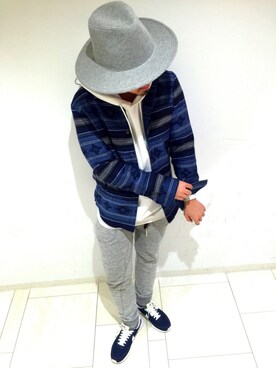 「fragment design（フラグメントデザイン）のアイテム」を使った、はぎーぱみゅぱみゅさん（メンズ・175cm）の春コーディネート