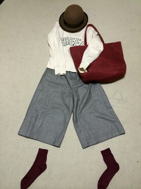 「スエット」｜naさん（レディース・161cm）の秋コーディネート