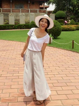 M.さん（レディース・163cm）の夏コーディネート