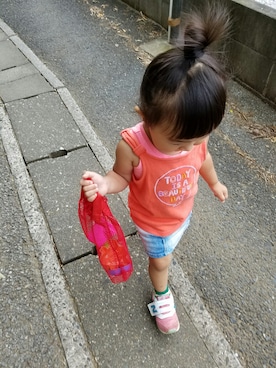 EMIEMIさん（キッズ・90cm）の夏コーディネート