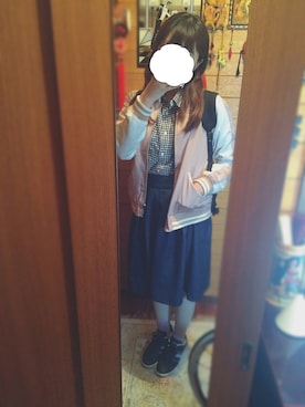 「STUDY（スタディー）のアイテム」を使った、瀬戸さん（レディース・161cm）の春コーディネート