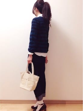 「FOREVER 21（フォーエバー トゥエンティーワン）のアイテム（アクセサリー）」を使った、ikuさん（レディース・161cm）の冬コーディネート