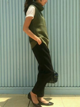 「パックTシャツ」｜ikuさん（レディース・161cm）の夏コーディネート