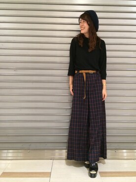 chikaさん（レディース・153cm）の秋コーディネート